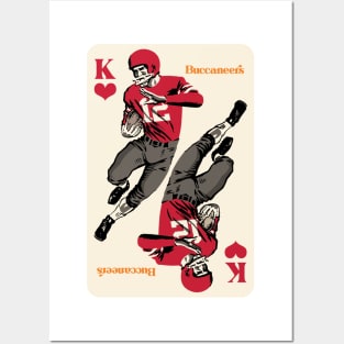 Tampa Bay Buccaneers King of Hearts Posters and Art